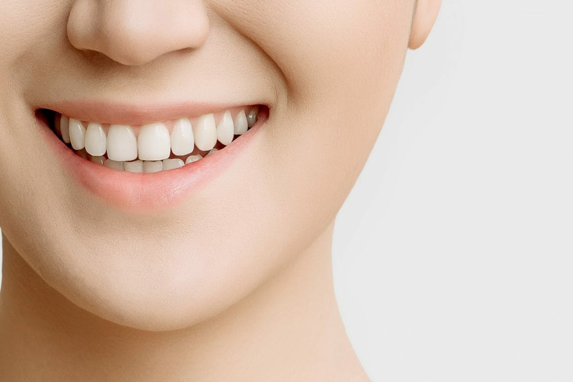 Woman Smiling with Straight Teeth